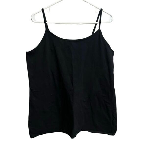 Torrid Foxy Cami Black Plus Size 3 Scoop Neck Tank Top Stretchy - Picture 10 of 11